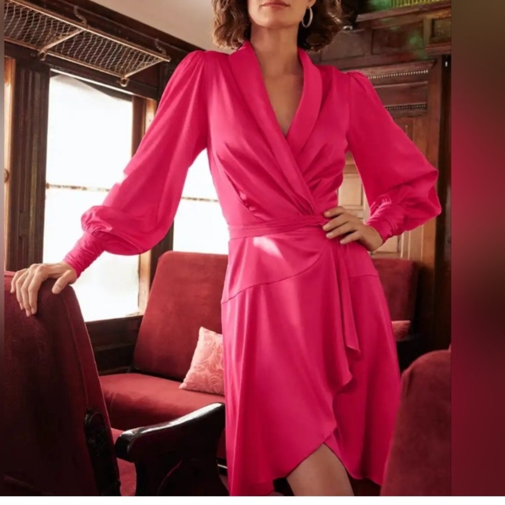 White House Black Market Wrap Dress